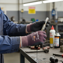 Premium Fully Coated Oil & Water Repellent Gloves for Mechanical Repairs and Plumbing