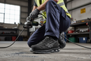 Premium Safety Shoe with Water-Repellent Nubuck Leather, Infinergy Sole, and High-Traction PU Outsole for Comfort and Protection