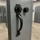 Black Steel Handle for Premium Locks