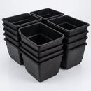 300 Litre Ribbed Mortar Tub – Recycled Plastic, Forklift-Compatible, 10 Pack (view 2)