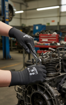Premium Lightweight Nitrile Coated Gloves with Ventilated Back for Enhanced Dexterity and Comfort in General Assembly and Engineering Applications