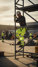 Premium Recyclable Trousers Made from 240gsm 100% Recycled Polyester with High-Visibility Features and Durable Design