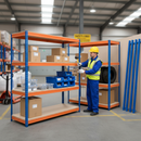 Premium Heavy Duty Garage Shelving - 2200mm High - 500kg Capacity