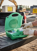 Premium BS8599-2 Compliant Small Vehicle First Aid Kit for Road Safety with Essential Medical Supplies