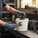 Premium 3 Litre Tub of 100 Heavy Duty Textured Wipes for Hands Tools and Machinery