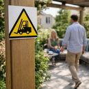 Forklift Truck Safety Signs – Rigid Plastic & Vinyl – Indoor/Outdoor
