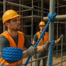 18mm Blue Polypropylene Rope 3 Strand – Heavy-Duty, Waterproof & UV-Proof – 30m Coil for Marine, Outdoor & DIY!