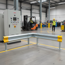 Premium Rigid Internal Corner Kit for Warehouse and Car Park Safety - Complete with Fixings and High-Quality Components