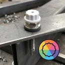 51mm Moulded Head Washer for Heavy Steel - Pack of 100