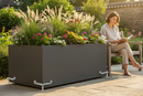 Heavy Duty Anti-Tip Anchor Kit for Large Public Planters - Galvanised Steel with Screws Included for Enhanced Stability