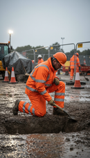 Premium Waterproof Quilted Trousers with Adjustable Features and High Visibility Compliance