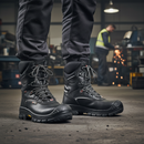 Premium High-Performance Safety Boot for Winter Work with Insulation, Ceramic Toe Cap, and Slip-Resistant Design