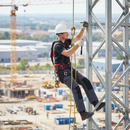 Premium 5-Point Safety Harness with Breathable Padding and Tool Loops for Window Cleaning and Suspended Work