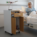 Premium Ergonomic Bedside Locker with Lockable Drawer and Digital Lock - Durable Design with Easy Clean Features