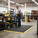 Premium Light Duty Anti-Fatigue Mat with Pebbled Surface and Anti-Slip Features for Comfortable Standing Work