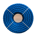 6mm Blue Polypropylene Drawcord Rope 220m Coil – Strong, Rot-Proof, Weather-Resistant 3-Strand Twisted Rope for DIY, Marine, Building & Agriculture