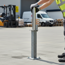 Heavy Duty Telescopic Parking Post with Push Button Lock for Vehicle Security and Access Control