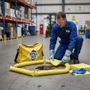 Premium Chemical Spill Kit in Shoulder Bag - 45L Capacity