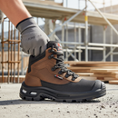 Premium Heavy Duty Safety Boot with Anatomic Insole and Puncture Resistance for Comfort and Protection in Tough Environments