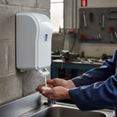 Premium Bulk Fill Manual Liquid Soap Dispenser with 1 Litre Capacity and Indicator Window for Easy Maintenance