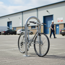 Premium Heavy Duty Sheffield Cycle Stands - Stainless Steel Bicycle Parking Rack with Corrosion Resistance and Space Saving Design