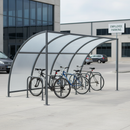 Premium Heavy Duty Cycle Shelter with PETG Roof and Galvanised Steel Frame for All Weather Protection