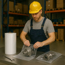 Polythene Layflat Tubing – Clear Plastic Roll, 500 Gauge, 300mm x 336m