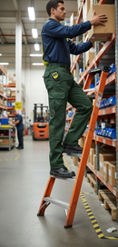 Premium Heavy Duty Drivers Trousers with Multiple Pockets and Reinforced Knee Pad Compartments