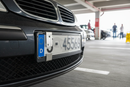 Premium Number Plate Holder for Truck Mounted Forklifts - Secure and Durable Mounting Solution