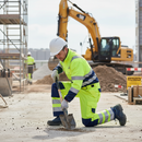 Premium High-Visibility Shell Trousers with Mesh Lining and Reinforced Edges for Comfort and Durability