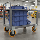 125mm Diameter Heavy Duty Polyurethane Tyred Wheel with Ball Bearing