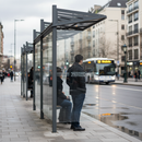 Premium 1m Intermediate Extension for Versatile Bus Shelters with Glass or Steel Cladding