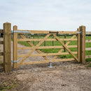 5 Bar Wooden Field Gate