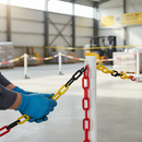 Premium 6mm Plastic Barrier Chain 25M - Versatile and Durable for Crowd Control and Area Segregation in Multiple Colors