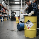 Premium Spill Kit Label 220mm x 220mm for Safety Identification