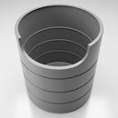 2500 Litre Vertical Open Top Water Tank – UV Stabilised Polyethylene (view 2)