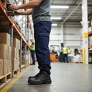 Premium Steel Toe Chukka Boot with Slip Resistant Sole, Energy Absorbing Heel and Oil Resistant Features