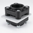 2in Female x 2in Female Bottom Drain Flange, Polypropylene (view 2)