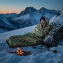Premium Emergency Blanket with 4-Layer Construction, Compact Size 2m x 1.5m, and Customizable Design for Enhanced Warmth and Durability