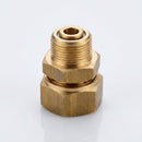 3/8in BSP Male x 1/4in BSP Female Brass Swivel, 220 Bar (view 2)