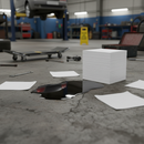 Premium Single Weight Hydraulic Oil and Fuel Absorbent Pads - Pack of 200