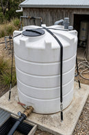 6000 Litre Vertical Potable Water Tank, 2in BSP Outlet