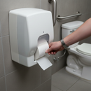Premium Jumbo Toilet Tissue - Case of 12 Rolls for High-Performance Use - High-Quality Professional Grade for Industrial and Commercial Applications