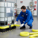 Premium Chemical Spill Absorbent Socks - 7.5cm Wide, 1.2m Long