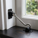 Cabin Hook 6in Black Steel