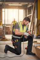 Premium Heavy Duty Stretch Ripstop Holster Work Trousers with Reinforced Seams and Multiple Pockets for Enhanced Tool Storage