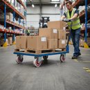 125mm Premium Fixed Plate Castor Composite Sandwich Wheel