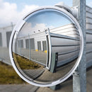 800mm Convex Security Mirror, 180° Wide-Angle Multi-Directional View