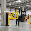 Premium Self-Closing Flex Barrier Gate with Shock-Absorbing Design for Pedestrian Access