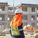 Premium High-Visibility Neck Cape with UV Protection, Waterproof, and Flame Retardant Features for Safety and Comfort